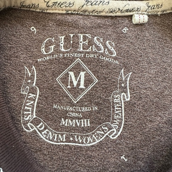Y2K Guess Brown Graphic Tee - Picture 2 of 6